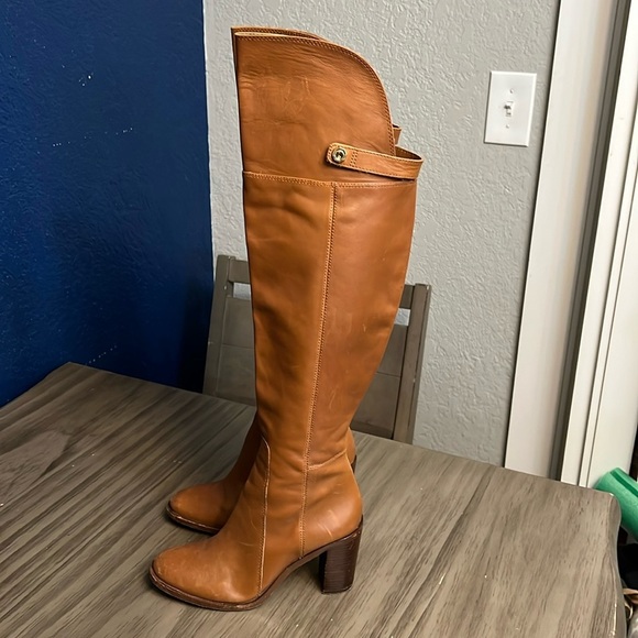 Louise et Cie Shoes - LOUISE ET CIE LEATHER TALL OVER THE KNEE RIDING BOOTS 6.5